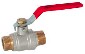 VANNE A SPHERE ACS FILETE LAITON PN40 SERIE REF+ - REF 566